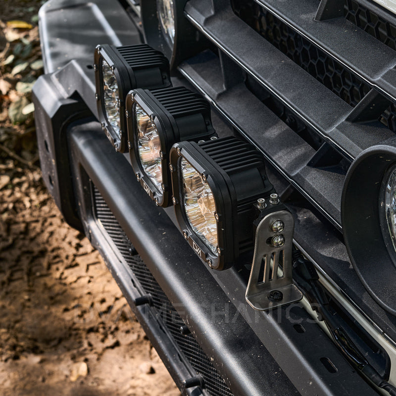 Load image into Gallery viewer, INEOS Grenadier Front Bumper Light Kit (Mount + 3-Light LED Bar)