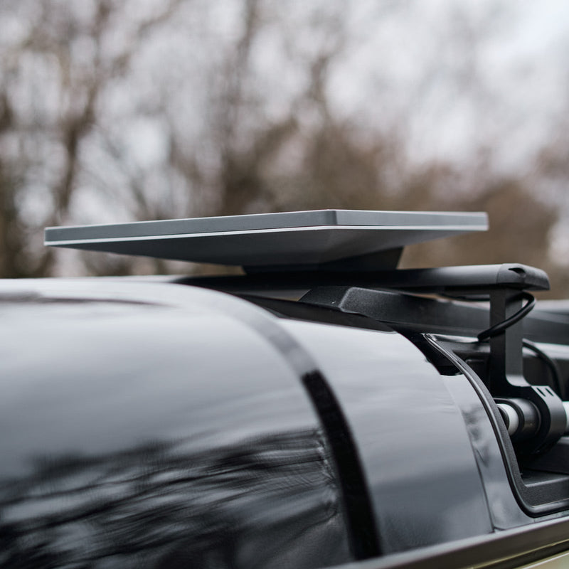 Load image into Gallery viewer, Starlink Mini Roof Rack Mount v2 – Universal Roof Rack Fit with Anti-Theft Kickstand