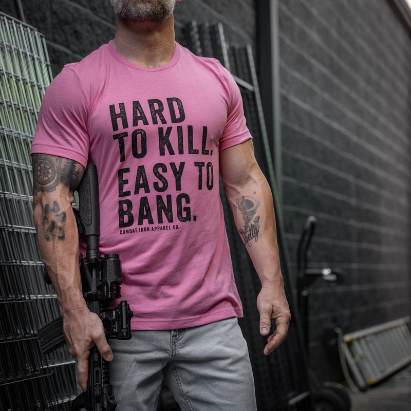 Load image into Gallery viewer, Hard to Kill. Easy to Bang. Men's T-Shirt