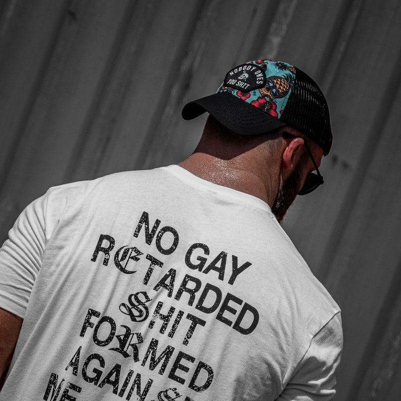 Load image into Gallery viewer, Nobody Owes You Shit Arched Patch Tactical Ripstop Mesh Snapback Hat
