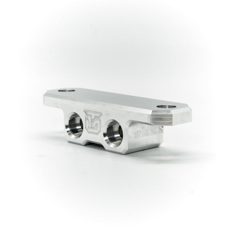 Load image into Gallery viewer, Billet aluminum Rotopax mount adapter for extrusion roof rack cross bars.