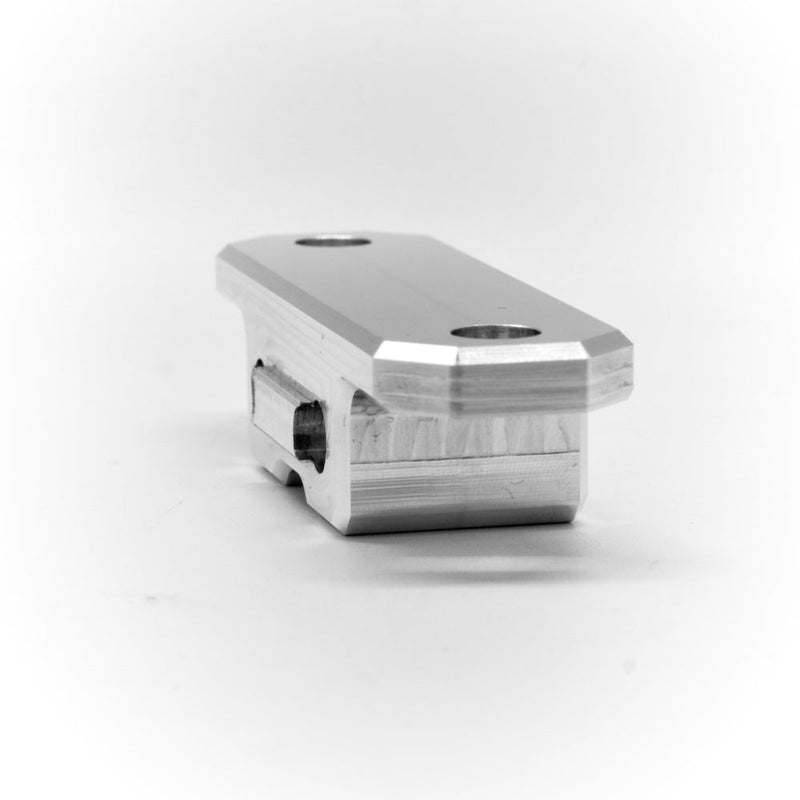 Load image into Gallery viewer, Billet aluminum Rotopax mount adapter for extrusion roof rack cross bars.