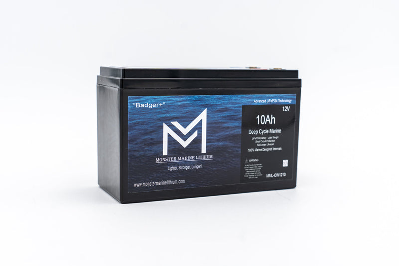 Load image into Gallery viewer, 12v 10Ah Monster Marine Lithium Deep Cycle