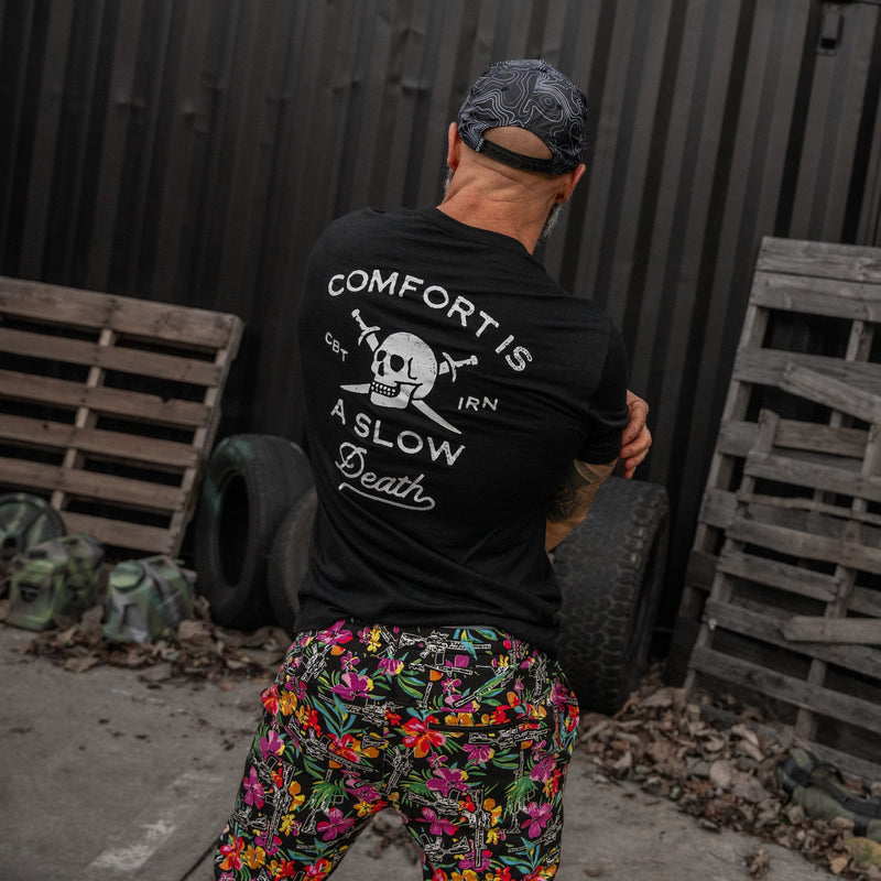 Load image into Gallery viewer, Comfort Is A Slow Death Men's T-Shirt
