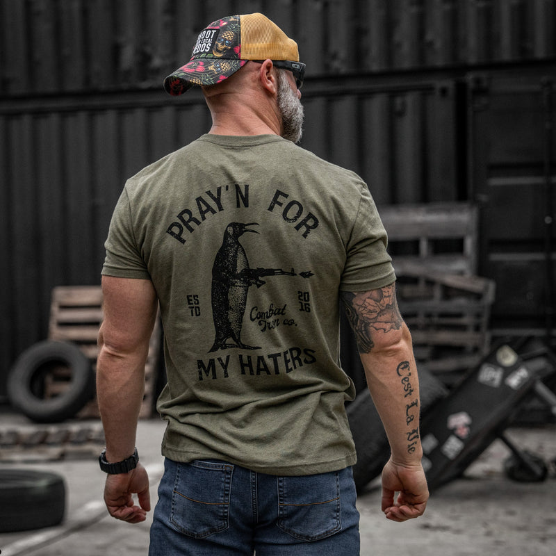 Load image into Gallery viewer, Pray'n For My Haters Men's T-Shirt