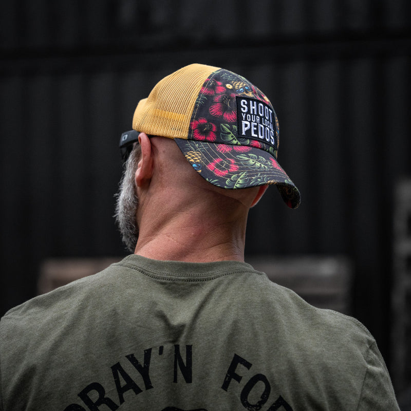 Load image into Gallery viewer, Shoot Your Local Pedos Patch Tactical Ripstop Mesh Snapback Hat