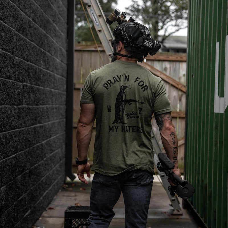 Load image into Gallery viewer, Pray'n For My Haters Men's T-Shirt