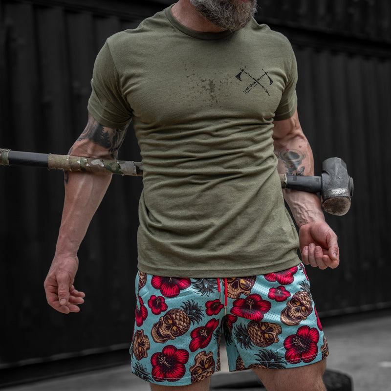 Load image into Gallery viewer, Dying is Easy. Surviving Is Hard Men's T-Shirt