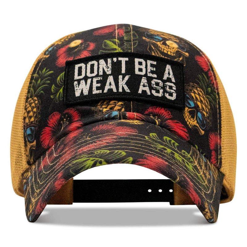 Load image into Gallery viewer, Don't Be A Weak Ass Patch Tactical Ripstop Mesh Snapback Hat