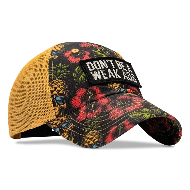 Load image into Gallery viewer, Don't Be A Weak Ass Patch Tactical Ripstop Mesh Snapback Hat