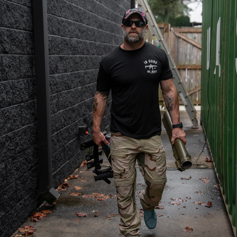 Load image into Gallery viewer, In Guns We Must Men's T-Shirt