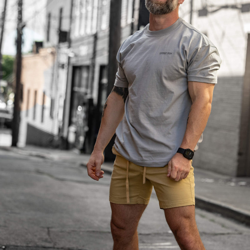 Load image into Gallery viewer, Branded Heavyweight Men's T-Shirt