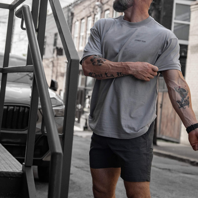 Load image into Gallery viewer, Branded Heavyweight Men's T-Shirt
