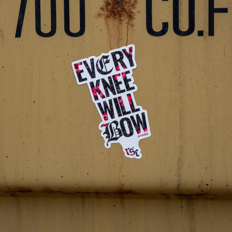 Load image into Gallery viewer, Every Knee Will Bow Decal