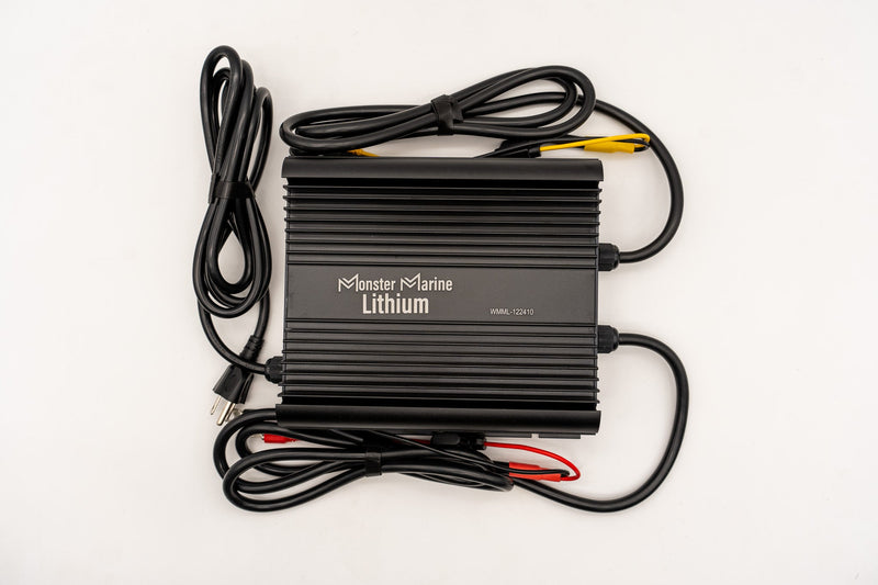 Load image into Gallery viewer, Dual 12v & 24v marine waterproof lithium charger