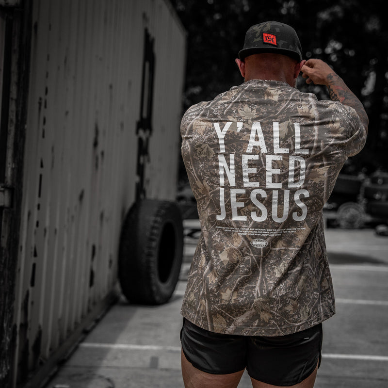 Load image into Gallery viewer, Y'all Need Jesus Men's T-Shirt