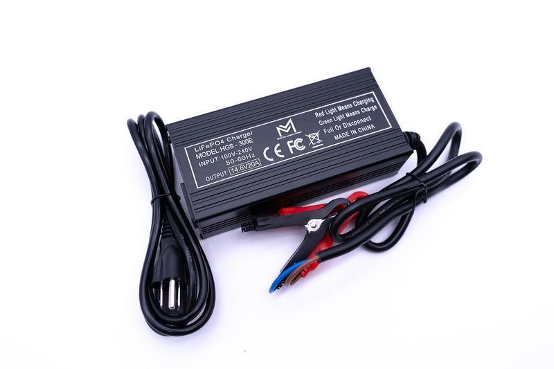 Load image into Gallery viewer, 12v 20A Non Waterproof Aluminum Charger (Alligator Clips)