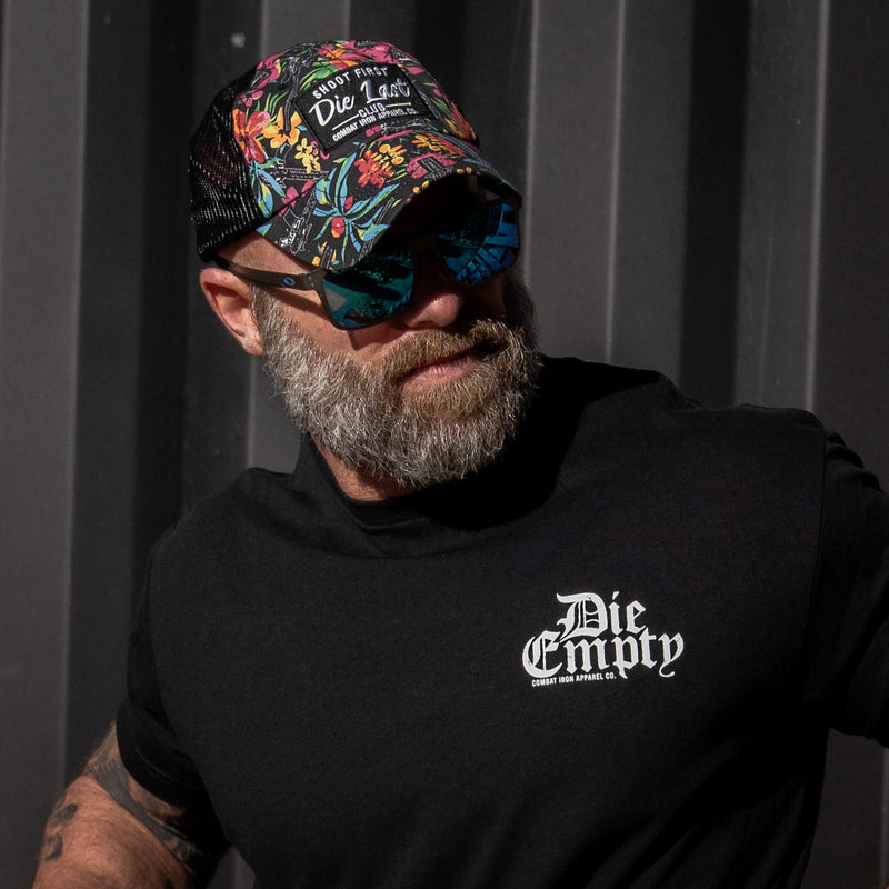 Load image into Gallery viewer, Shoot First. Die Last. Club Patch Tactical Ripstop Mesh Snapback Hat