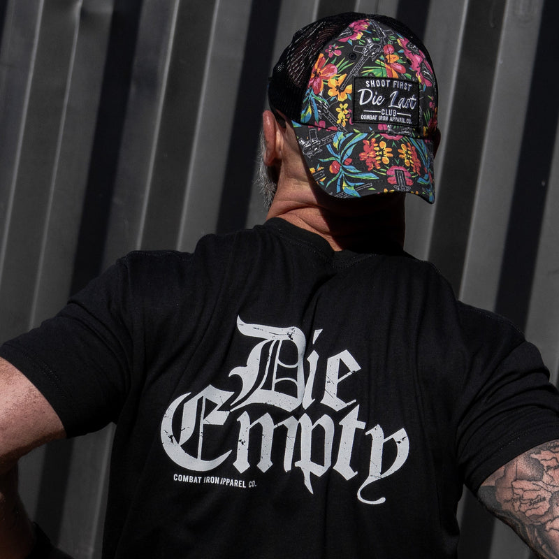 Load image into Gallery viewer, Shoot First. Die Last. Club Patch Tactical Ripstop Mesh Snapback Hat