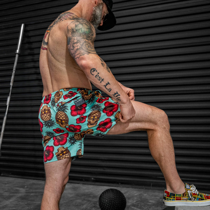 Load image into Gallery viewer, Mid Thigh Mesh Training / Lifestyle Shorts | 5"
