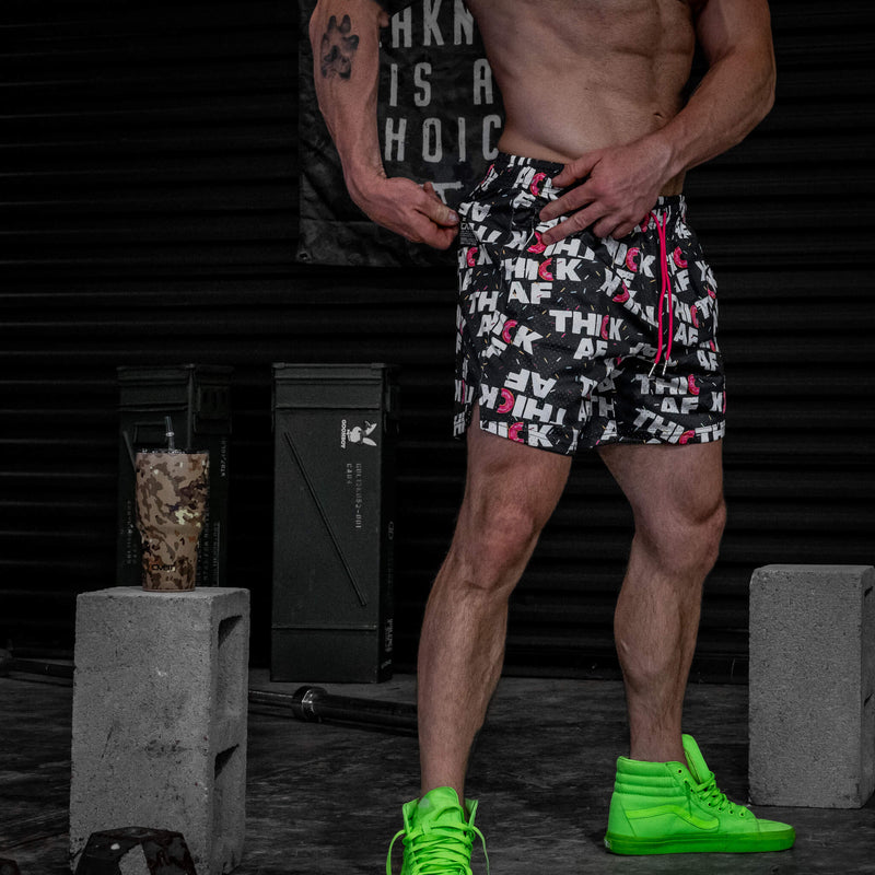 Load image into Gallery viewer, Mid Thigh Mesh Training / Lifestyle Shorts | 5"
