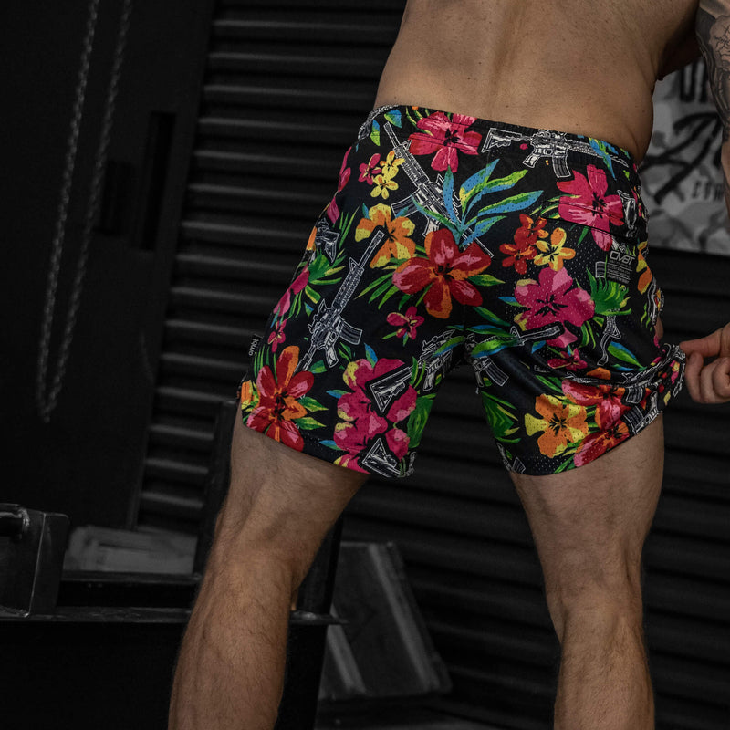 Load image into Gallery viewer, Mid Thigh Mesh Training / Lifestyle Shorts | 5"