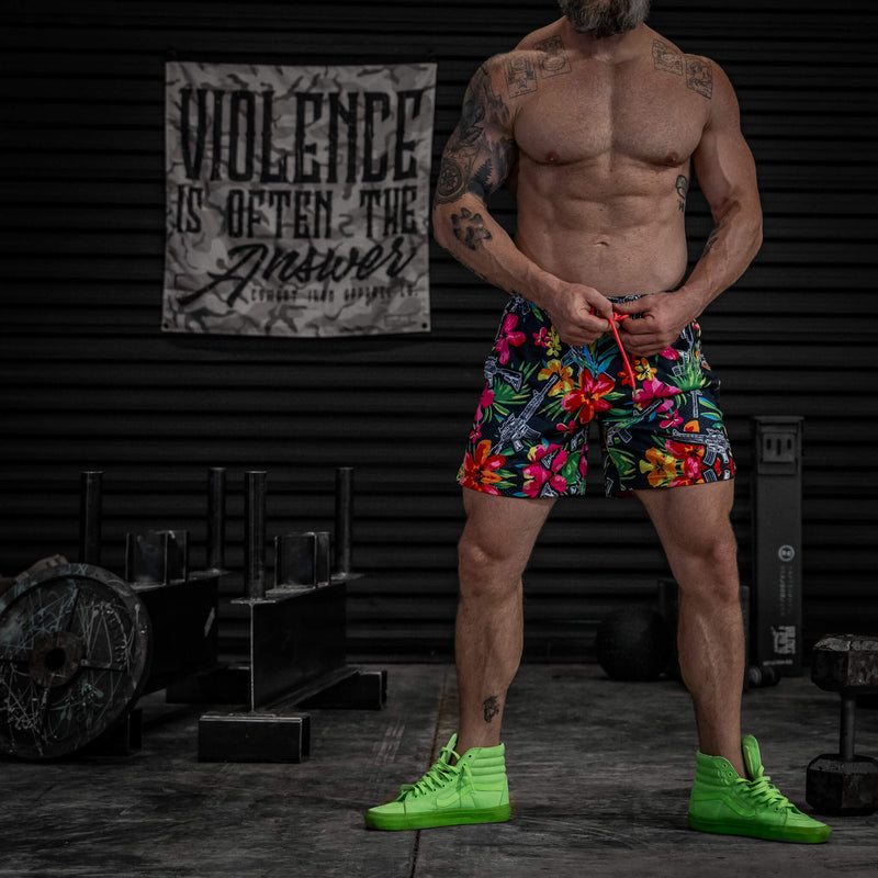 Load image into Gallery viewer, Mid Thigh Mesh Training / Lifestyle Shorts | 5"