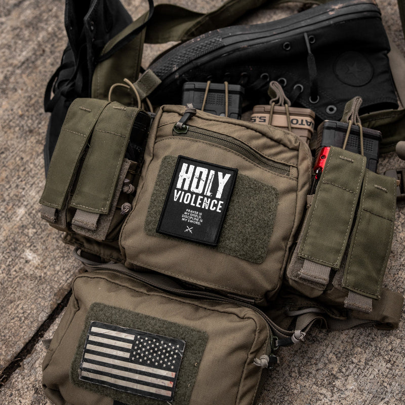 Load image into Gallery viewer, Holy Violence Velcro Patch