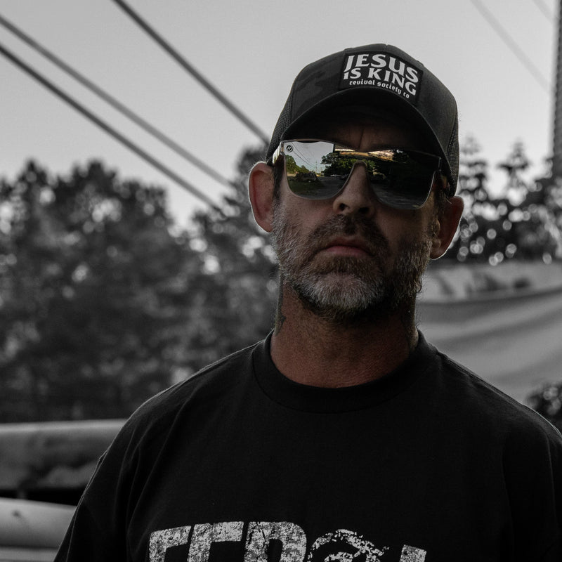 Load image into Gallery viewer, Jesus Is King Patch Snapback Hat