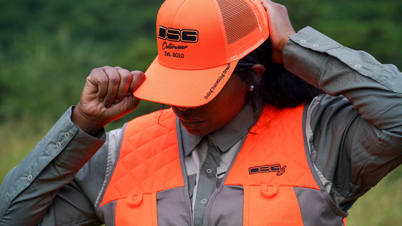 Load image into Gallery viewer, Hi Vis Trucker Cap - Hi Vis Orange