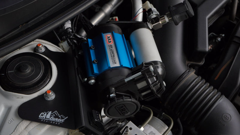 Load image into Gallery viewer, CAtuned Off-Road ARB Compact Air Compressor with Mount and Air Fitting Kit for Subaru Crosstrek