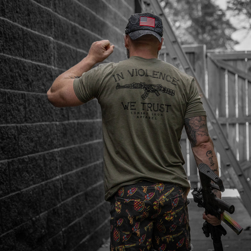 Load image into Gallery viewer, In Violence We Trust Men's T-Shirt