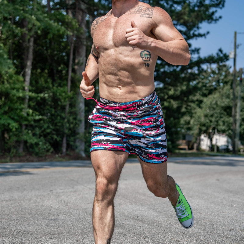 Load image into Gallery viewer, Mid Thigh Mesh Training / Lifestyle Shorts | 5"