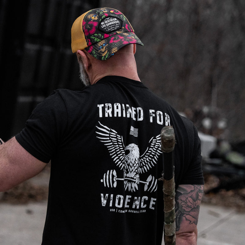 Load image into Gallery viewer, No Hesitation. Live Dangerous Patch Tactical Ripstop Mesh Snapback Hat