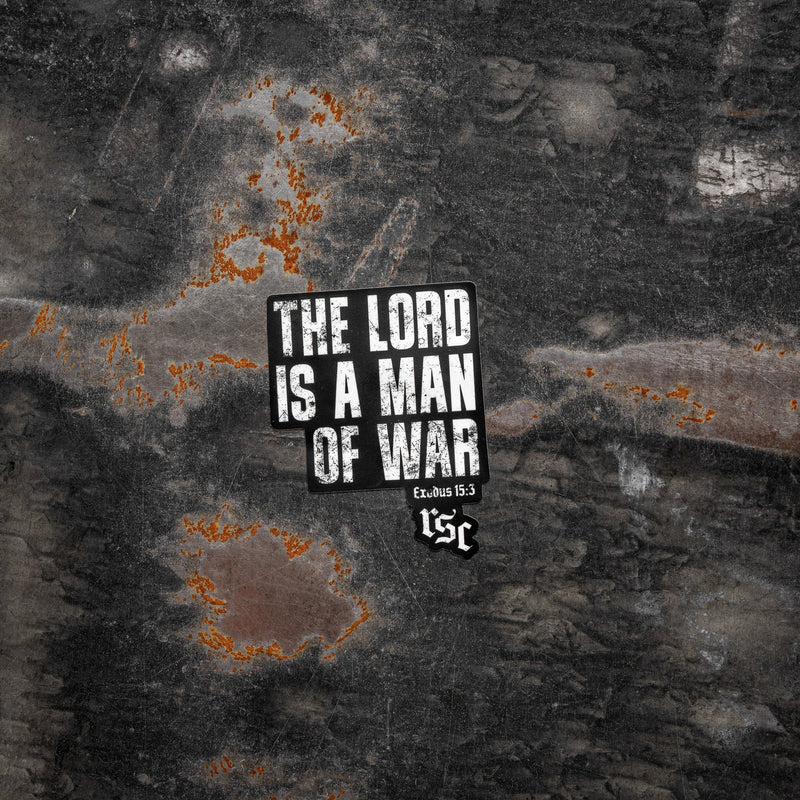 Load image into Gallery viewer, The Lord Is A Man Of War Decal