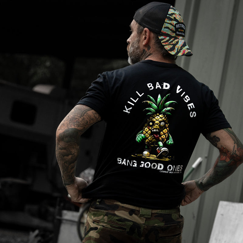 Load image into Gallery viewer, Kill Bad Vibes Men's T-Shirt