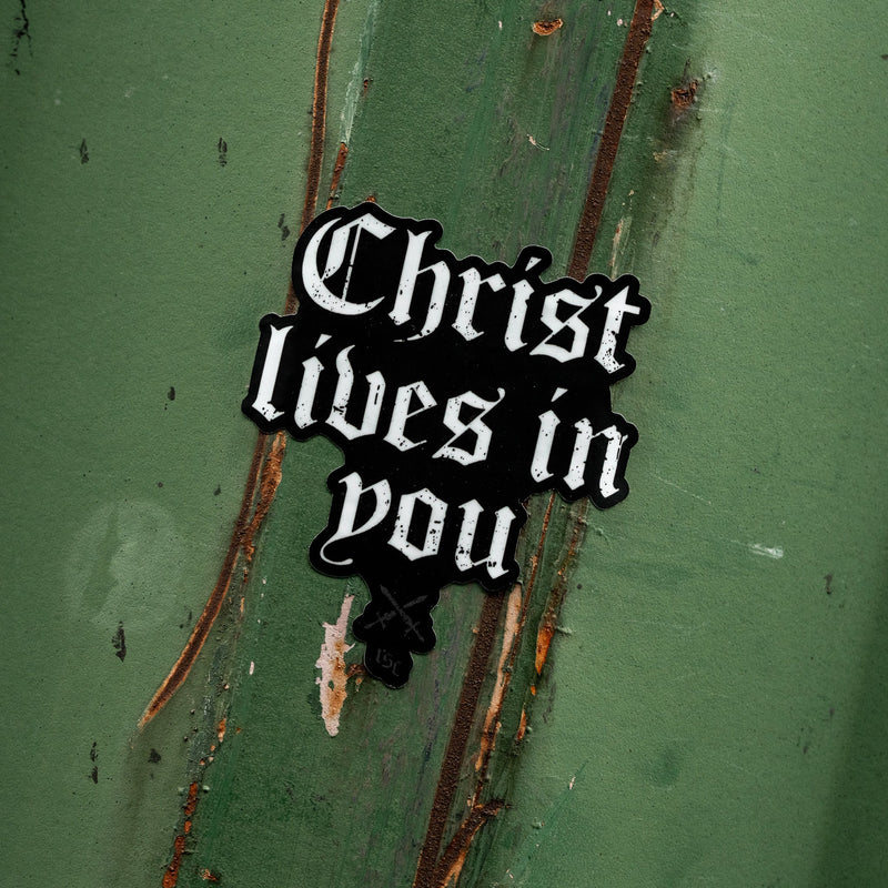 Load image into Gallery viewer, Christ Lives In You Decal