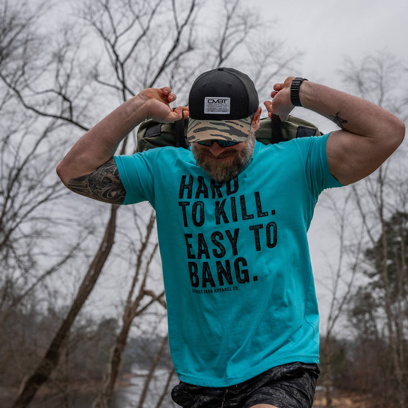 Load image into Gallery viewer, Hard to Kill. Easy to Bang. Men's T-Shirt