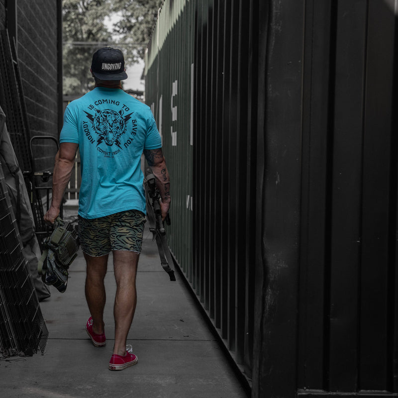 Load image into Gallery viewer, Nobody Is Coming To Save You Men's T-Shirt