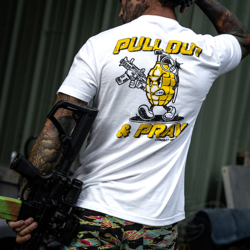Load image into Gallery viewer, Pull Out And Pray Men's T-Shirt