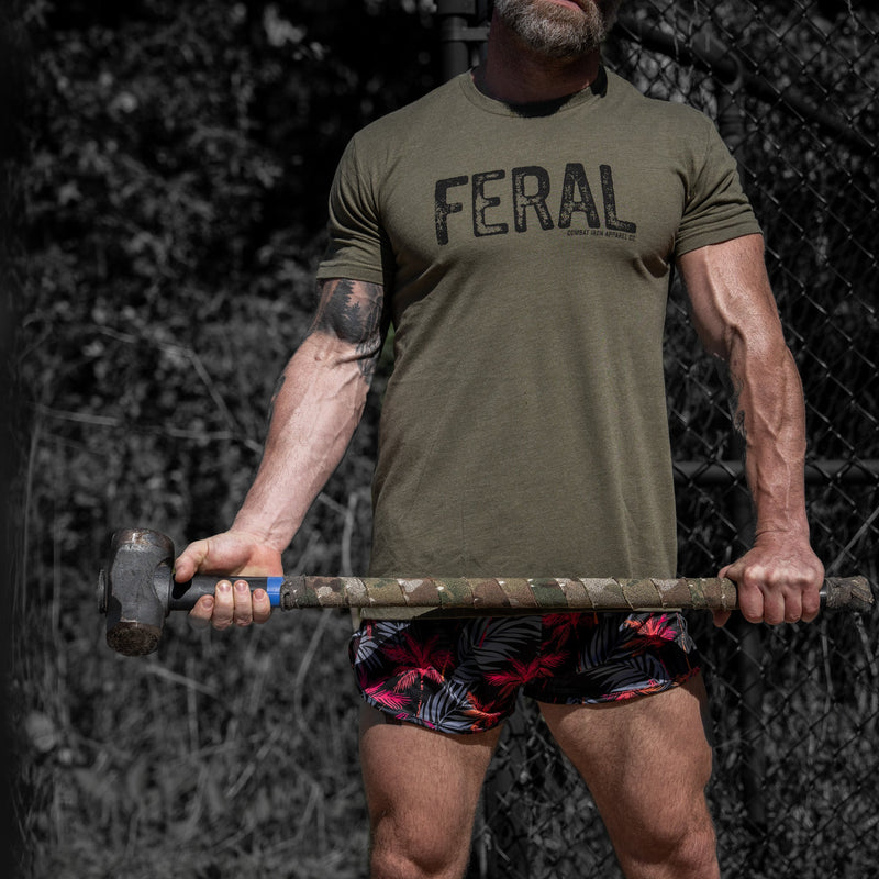 Load image into Gallery viewer, Feral Distressed Men's T-Shirt