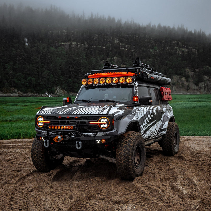 Load image into Gallery viewer, KC light bar mount