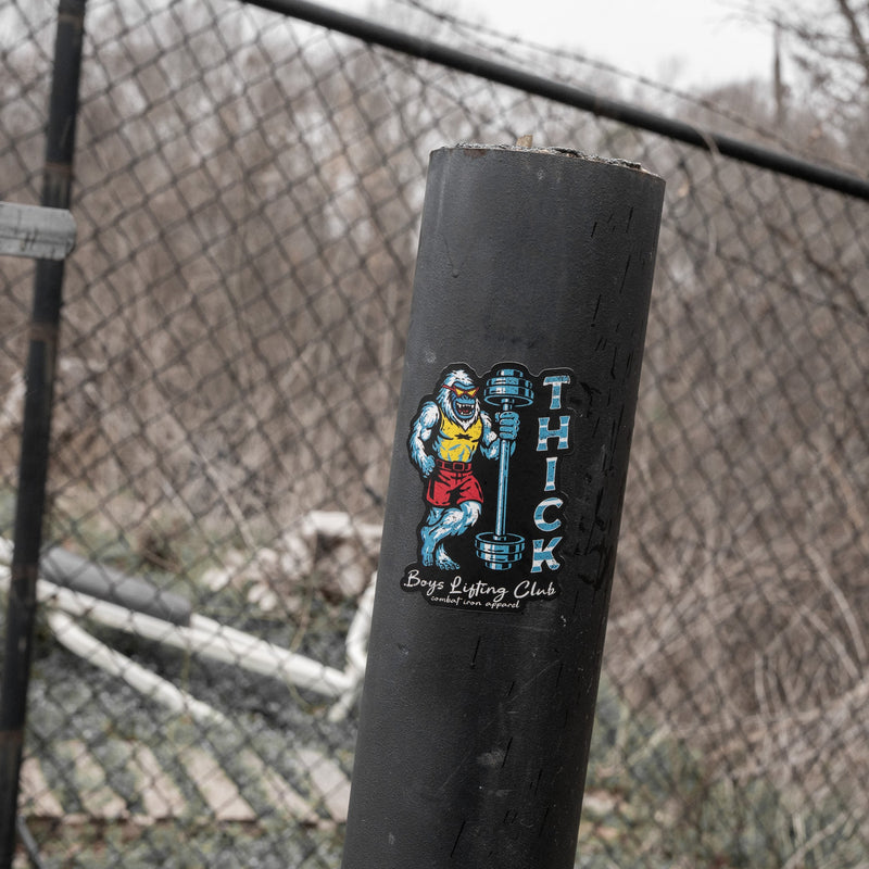 Load image into Gallery viewer, Thick Boys Lifting Club Yeti Decal