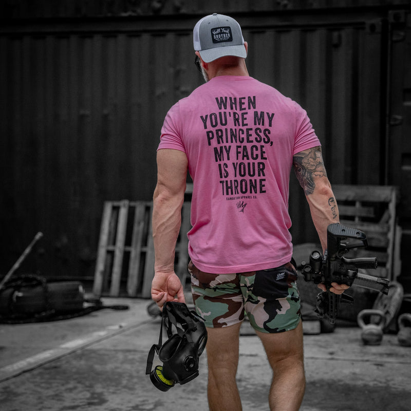 Load image into Gallery viewer, When You're My Princess, My Face Is Your Throne Men's T-Shirt