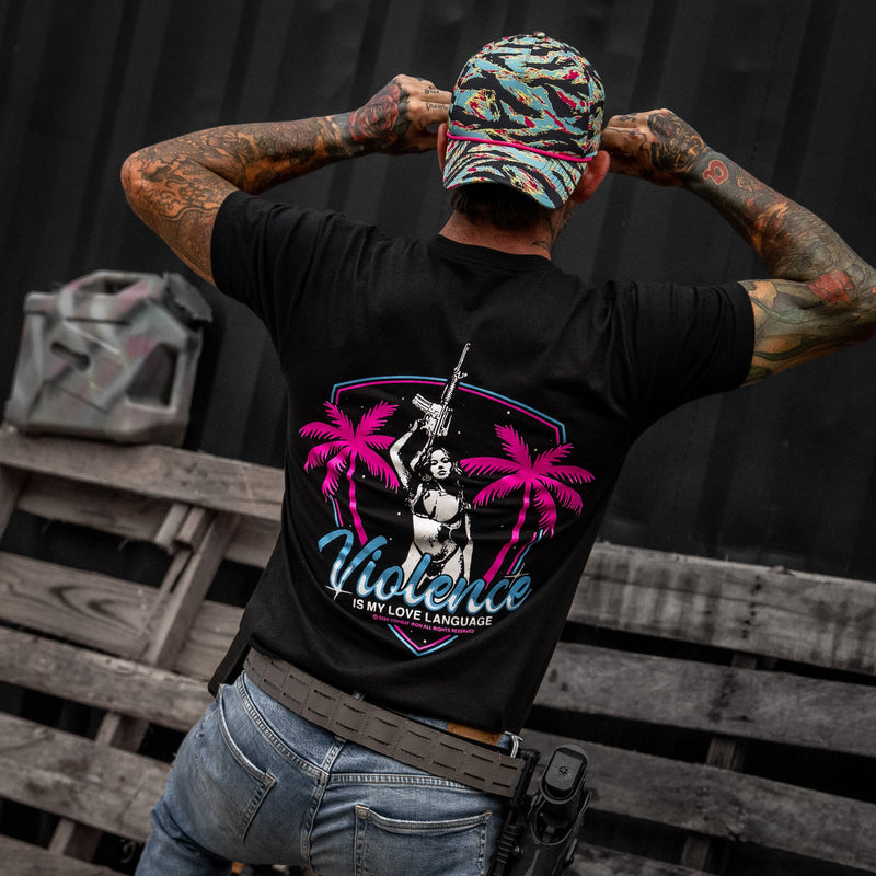 Load image into Gallery viewer, Violence Is My Love Language Men's T-Shirt