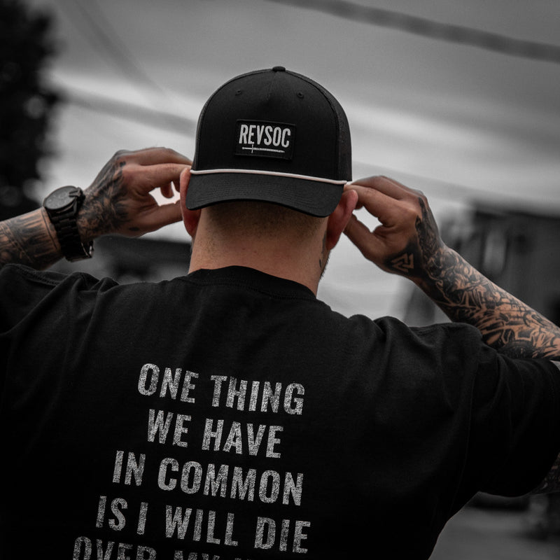Load image into Gallery viewer, REVSOC Classic Patch Rope Snapback