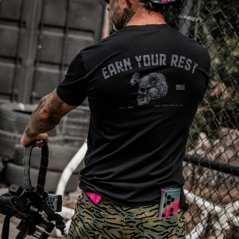 Load image into Gallery viewer, Earn Your Rest Men's T-Shirt