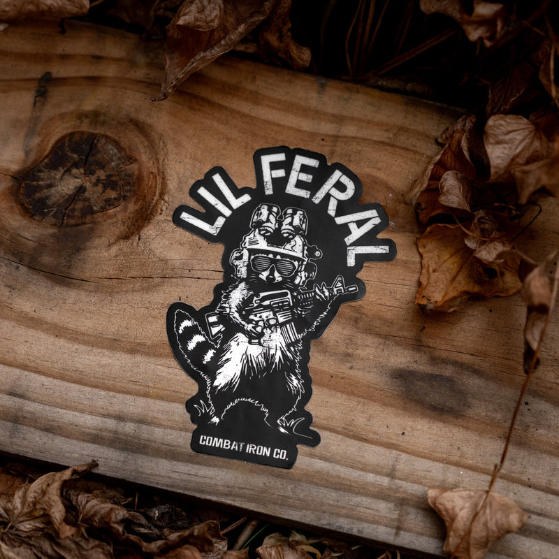 Load image into Gallery viewer, Lil Feral Racoon Decal
