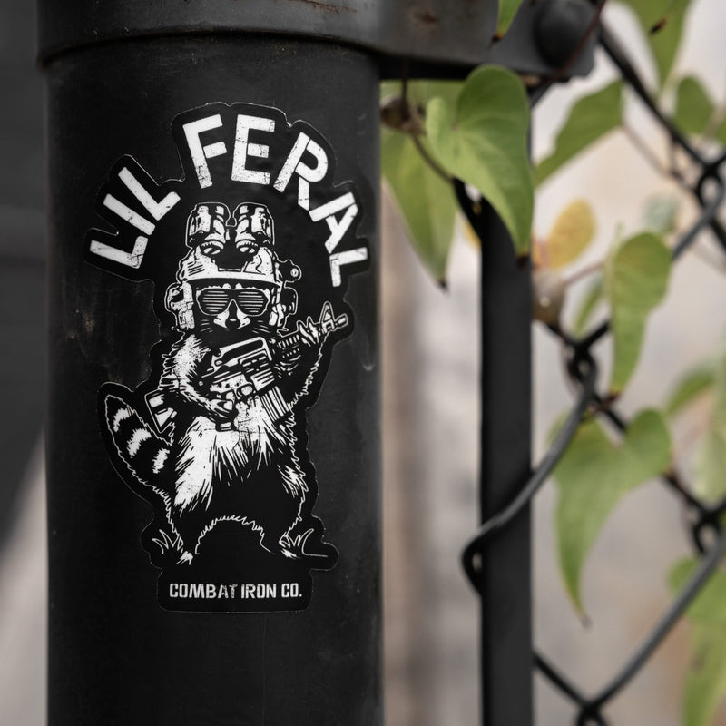 Load image into Gallery viewer, Lil Feral Racoon Decal