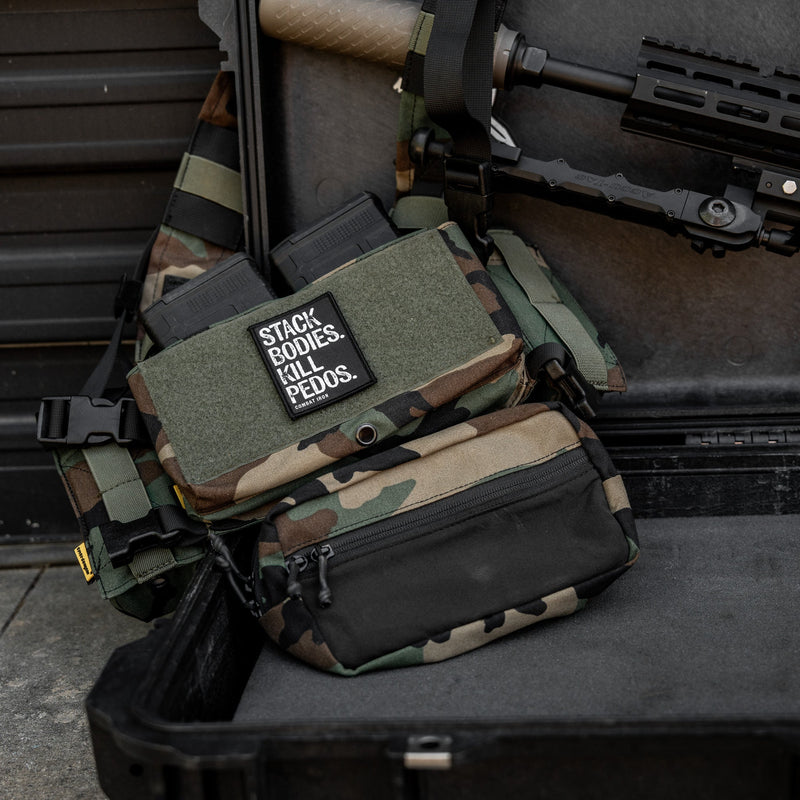 Load image into Gallery viewer, Stack Bodies. Kill Pedos Velcro Patch